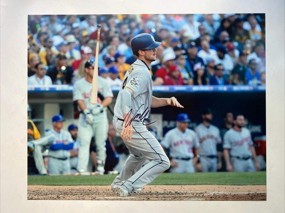 Foto autografada assinada 11x14 de WIL MYERS San Diego Padres MLB beisebol - Imagem 1 de 1