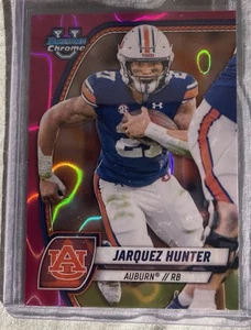 2024 bowman university chrome pink lava refractor jarquez hunter #93 - Picture 1 of 2