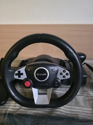 PC Lenkrad mit Pedalen - Bild 1 von 4