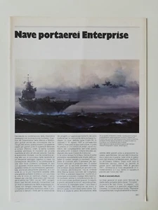 Storia della Marina USA Nave Portaerei ENTERPRISE Storia e Scheda Tecnica - Picture 1 of 3