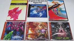 Dreamcast 6 Pack Gunlord Sturmwind Ghost Blade Pink Bullets Fast Striker Dux 1.5 - Picture 1 of 14