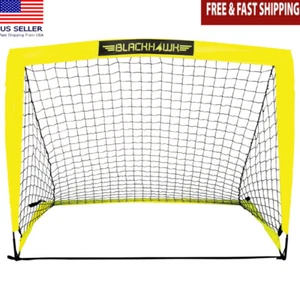 Obiettivo Calcio Durevole Facile Sicurezza Portatile Cortile Spiaggia Ottica Giallo 4" X 3" - Foto 1 di 8
