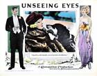 Unseeing Eyes Lobby Card Lionel Barrymore Seena Owen 1923 Old Movie Photo