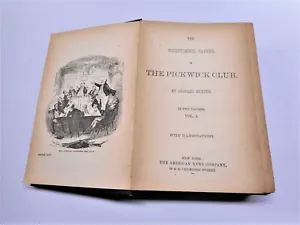 Charles Dickens - The Pickwick Club - American News Co. (sehr alt) - Bild 1 von 5