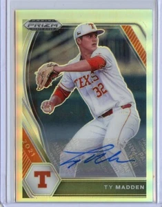 2021 Panini Prizm Draft Picks Base Auto Prizms Silver #32 Ty Madden - Bild 1 von 1