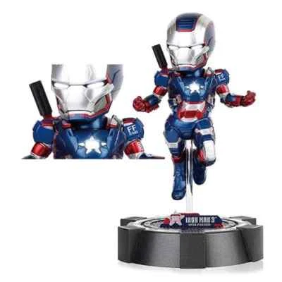 ¡NUEVO! Figura iluminada Beast Kingdom EA-007 Egg Attack Iron Man 3 Iron Patriot Foto 1 de 4