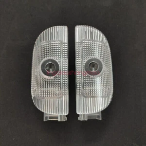 2x For Mercedes W220 R230 Car Door Logo Light Projector Light AMG Logo New - Picture 1 of 10