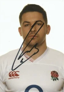 ENGLAND & BATH RUGBY UNION: CHARLIE EWELS SIGNED 6x4 PORTRAIT PHOTO+COA *PROOF* - Picture 1 of 2