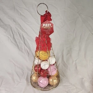 Fizzy Tree 17 Bath Bombs & Scrubber Christmas Tree Tri-Coastal Design New - Picture 1 of 5