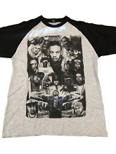 Vintage Rap T Shirt Size XL Y2K Ice Snoop Tupac Eminem Legends Rapper Parental