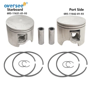 Kit de pistones STD 6R5-11631-01-93 y 6R5-11642 para fueraborda Yamaha 115-225 hp 90 mm - Imagen 1 de 11