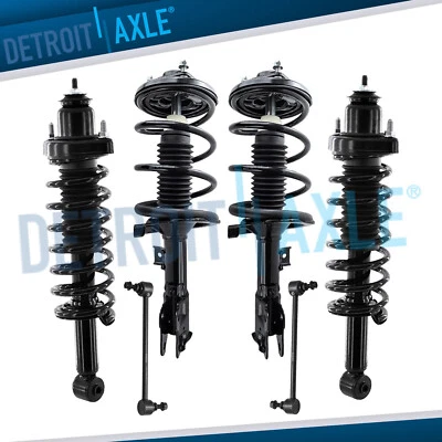 FWD Front Rear Struts Springs Sway Bars Kit for 2008 - 2010 Mitsubishi Lancer — 第 1/4 张图片