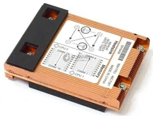 46C7387 IBM HEATSINK FOR BLADECENTER HS22V CPU1 59Y6455 - Photo 1/7