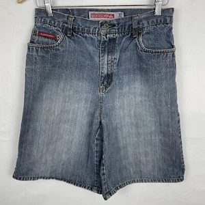 Quiksilver Boy's 30"/20 jeans Shorts Blue Four Pocket - Picture 1 of 5