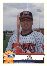 1993 Carolina Mudcats Fleer/ProCards #2058 Keith Osik