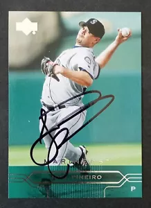 2005 Upper Deck SIGNED: Joel Pineiro, MARINERS #180 - Picture 1 of 1