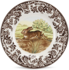 Spode Woodland Salad Plate, Rabbit, 8” | Perfect for Thanksgiving and Other Spec