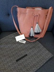 Loeffler Randall - Suede Bag camel brown - Picture 1 of 10