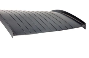 3 3/8" x 12' T-Style Bottom Vinyl Seal Weather Strip Steal Door Garage 1/4" hg T - Picture 1 of 2