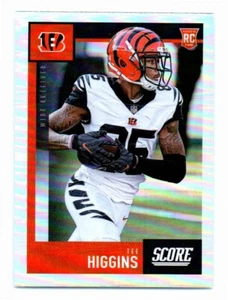 Camiseta Panini Chronicles Score Silver 2020 Higgins novato Cincinnati Bengals #450 - Imagen 1 de 2