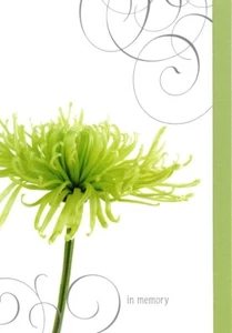 With Deep Sympathy Loss Garden Gardener Botanical Flowers Hallmark Card - Picture 1 of 3