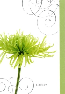 With Deep Sympathy Loss Garden Gardener Botanical Flowers Hallmark Card - Image 1 of 3