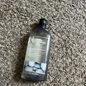Bath & Body Works HOT SPRINGS SPA Body Wash Foam Bath 10 oz NEW Aromatherapy - Picture 1 of 2