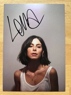 Lena Meyer-Landrut AK Only Love Autogrammkarte original handsigniert - Bild 1 von 2