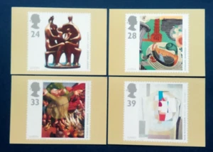 1993 'EUROPA' CONTEMPORARY ART P.H.Q.'S WITH A LONDON SW F.D.I. POSTMARK. #00218 - Picture 1 of 3