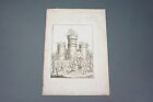 Copperplate 1810 Siege One Fortress Through Knight 1.Z