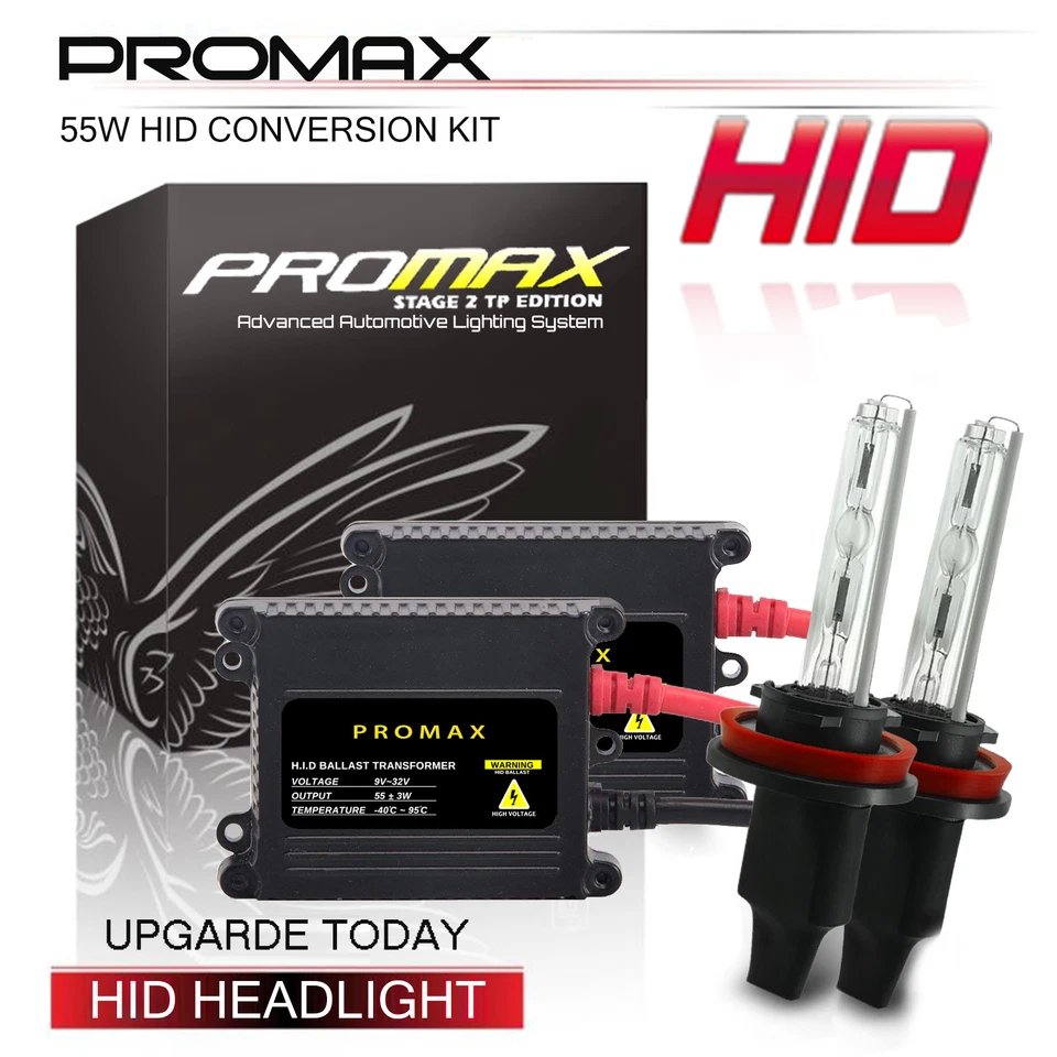Promax 55W Slim HID Kit Luz Xenón H1 H3 H4 H7 H8 H10 H11 H13 9004 9005 9006  Foto 1 de 4
