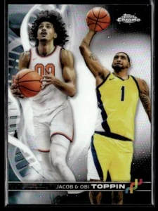 2024-25 Topps Chrome DNA Jacob&Toppin New York Knicks #DNA-5 - Picture 1 of 2