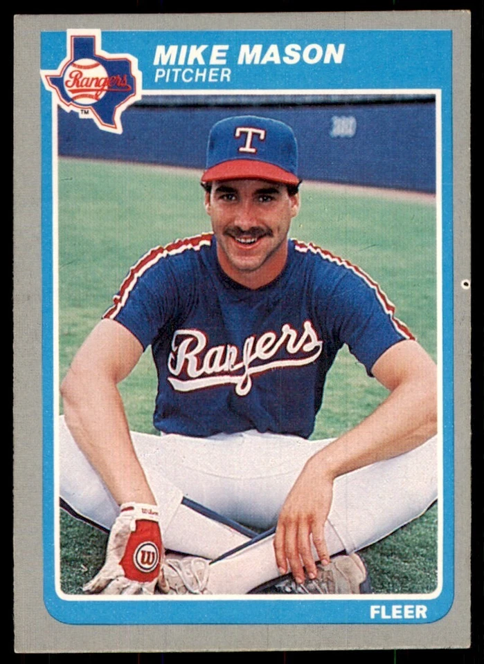 1985 Fleer Mike Mason Baseball Cards #562 - Image 1 of 2