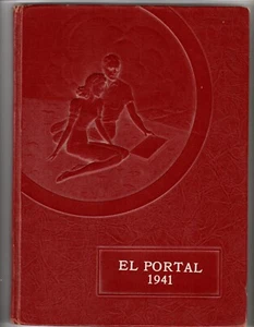 1941 Portales High School Yearbook, El Portal, Portales, New Mexico - Picture 1 of 24