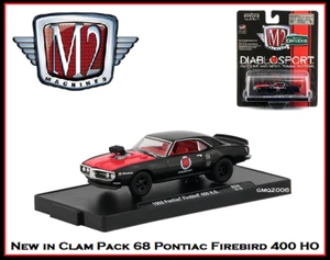 Nuevo Coleccionable M2 1/64 Diecast Car '68 Pontiac Firebird en Exhibición Soporte - Imagen 1 de 7