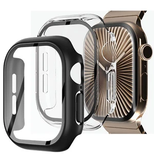 For Apple Watch Series 10 Case 46mm 42mm Full Cover with Glass Screen Protector - Picture 1 of 30