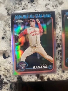 2024 TOPPS CHROME UPDATE PRISM REFRACTOR CARD KC ROYALS COLE RAGANS #ASGC-24 - Picture 1 of 1