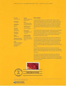 #0610 63c Bryce Canyon #C139 USPS Souvenir Page - Picture 1 of 1