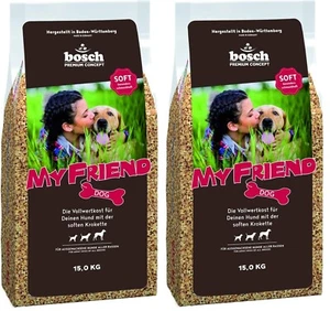 Bosch My Friend Softbrocken Trockenfutter Hunde 2x15kg Vollnahrung - Bild 1 von 5