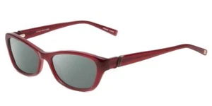 Jones NY J226 Cateye polarisierte Sonnenbrille in Burgunderrot Kristallrot 50 mm 4 OPTIONEN - Bild 1 von 8