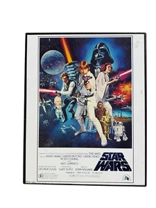 Star Wars Episode IV: A New Hope Framed Poster Print Vintage Artwork - Picture 1 of 8