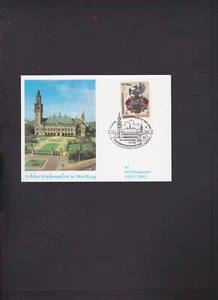 SOS - Kinderdorf-Beleg " 70 Jahre Friedenspalast in Den Haag 28.08.1983 " - Bild 1 von 1