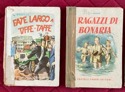 FATE LARGO A TIPPE-TAPPE e RAGAZZI DI BONARIA, Fabbri 1954 - Immagine 1 di 3