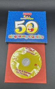 Fisher-Price Little People 50 Sing-Along Classics 2 CD Songs Games For The Road - Imagen 1 de 5