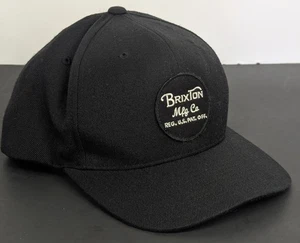 Sombrero Brixton Mfg Co. Snapback Negro Ajustable Talla Única - Imagen 1 de 4