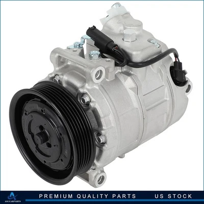 AC A/C Compressor For BMW 525i 3.0L 2006-2007 328i 2007 325i M5 2006 CO 11248C - Image 1 of 4