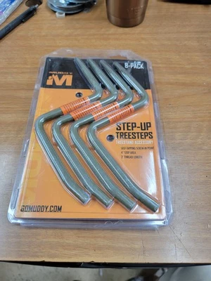 Muddy Step-Up Tree Steps | Durable Hunting Steps, 8-Pack,Clamshell - Image 1 of 4