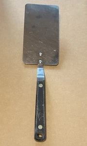 Vintage FLINT Pfeilspitze kurzer Griff lange massive Klinge Spachtel Wender Flipper 11" - Bild 1 von 6