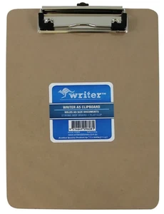 Writer A5 MDF Clipboard - flat clip, clip on top short side - Picture 1 of 1
