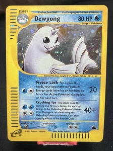 Dewgong Holo Pokemon Card H6/H32 E-Series Skyridge Expedition Near Mint - Picture 1 of 12